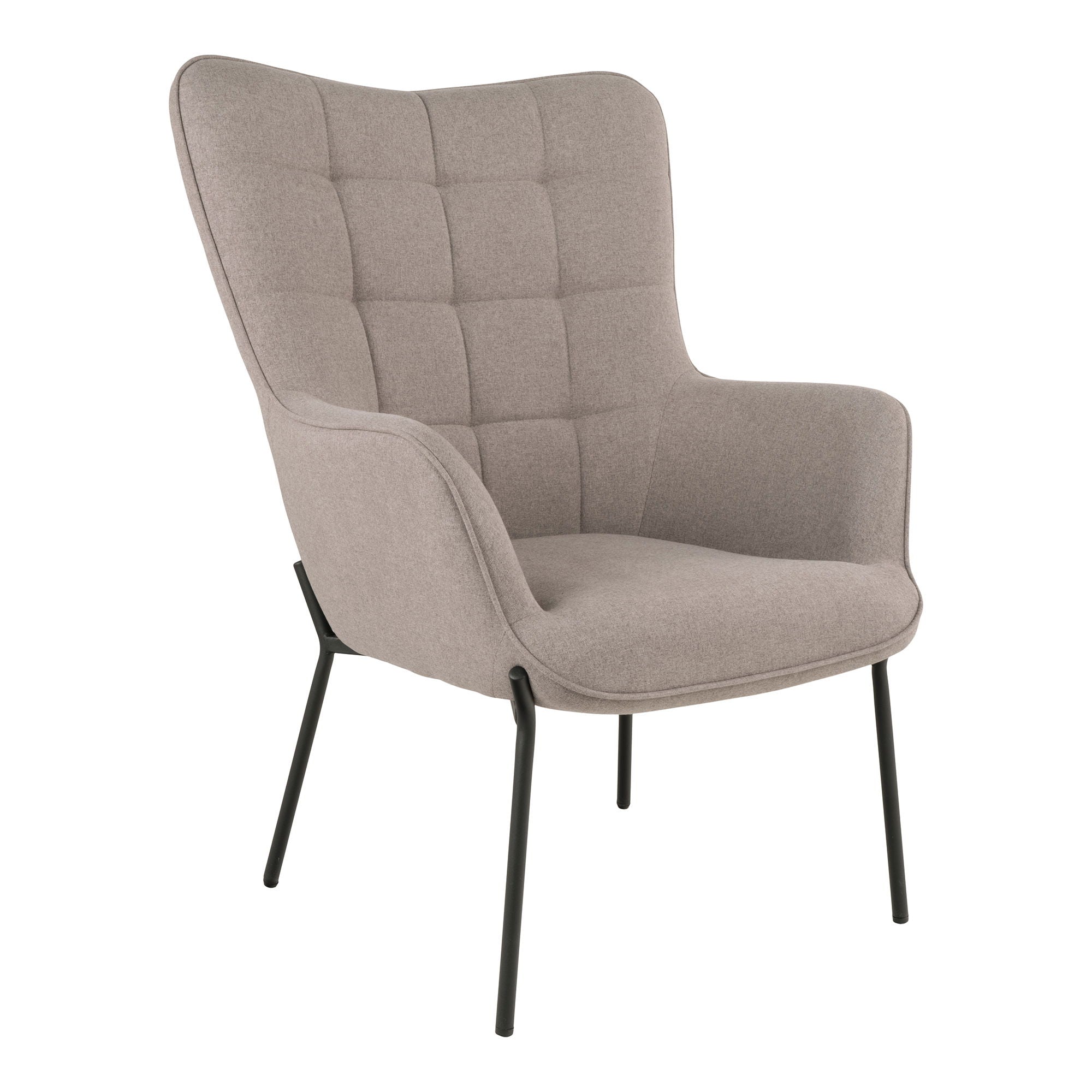 Glasgow – Loungesessel in Bouclé, 70×79×98 cm
